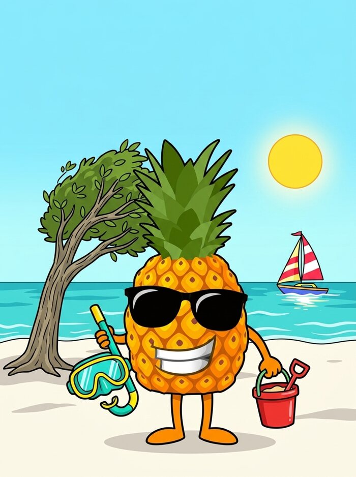 Aruba Beach Day activity book cover